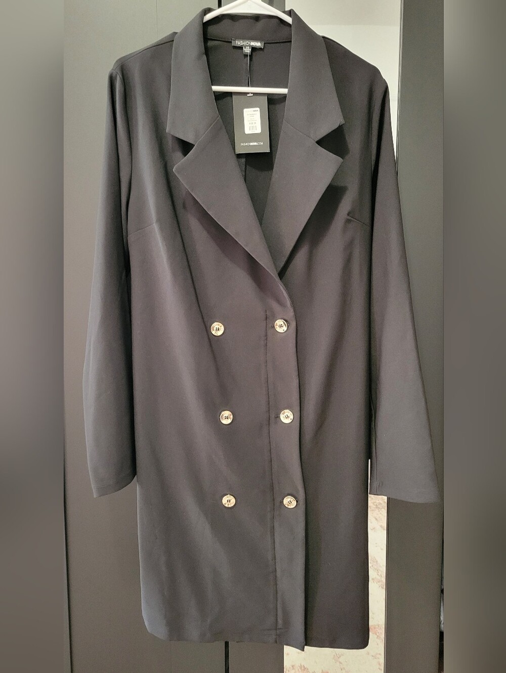 Fashion Nova Enterprise Blazer Dress - 2X